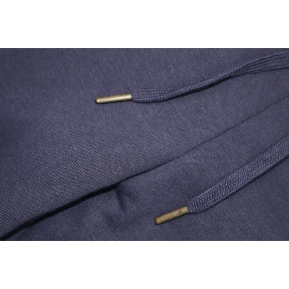 Ed Hardy Womens Broken Hearts Sweatpants Wide Leg Y2K Navy Eclipse L Fleece - Picture 5 of 16